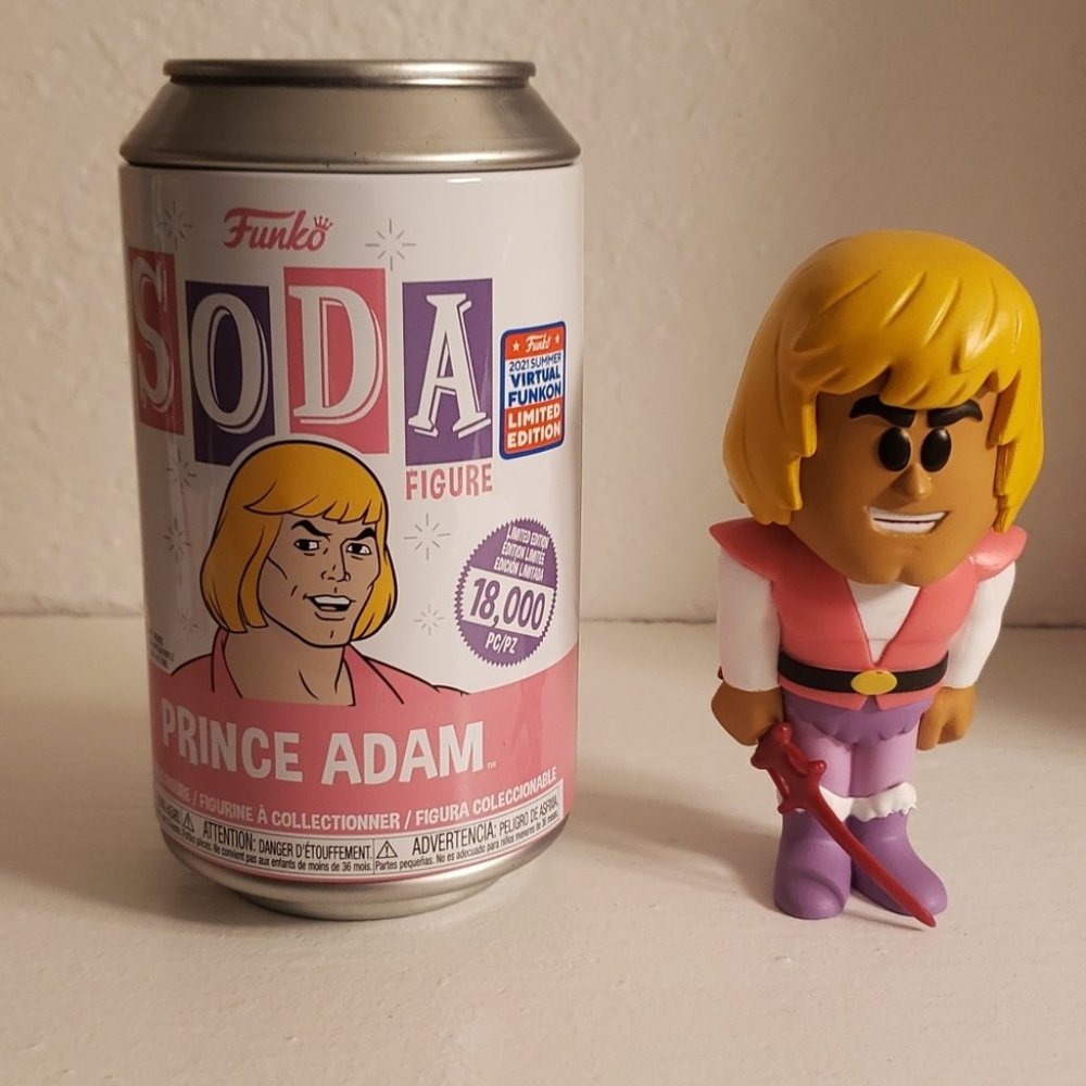 Funko Masters of the Universe Vinyl Soda Prince Adam Exclusive Limited Edition